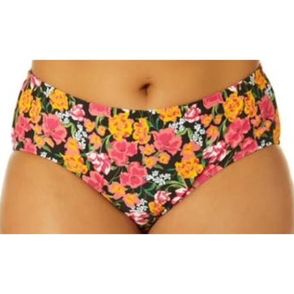 Time and True Women's Plus Size Floral 2pc bikini 24/26 3X - Picture 5 of 7